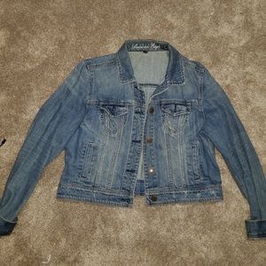 American Eagle denim jacket size xl